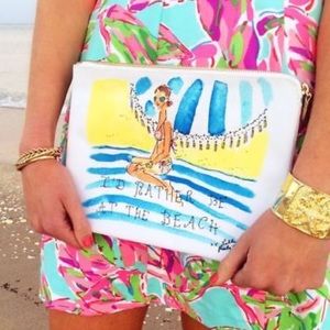 Lily Pulitzer Beach Clutch